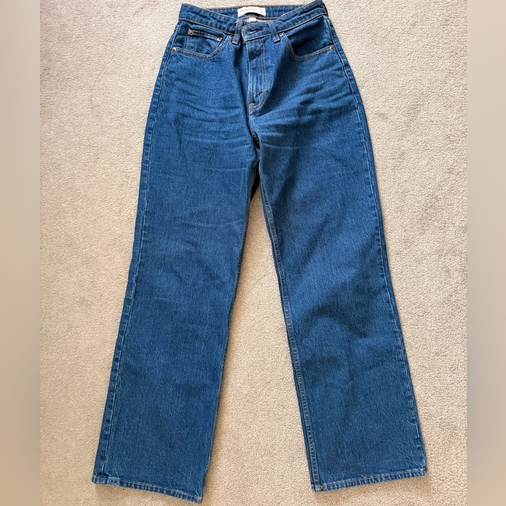 Abercrombie & Fitch High Rise Blue Jeans